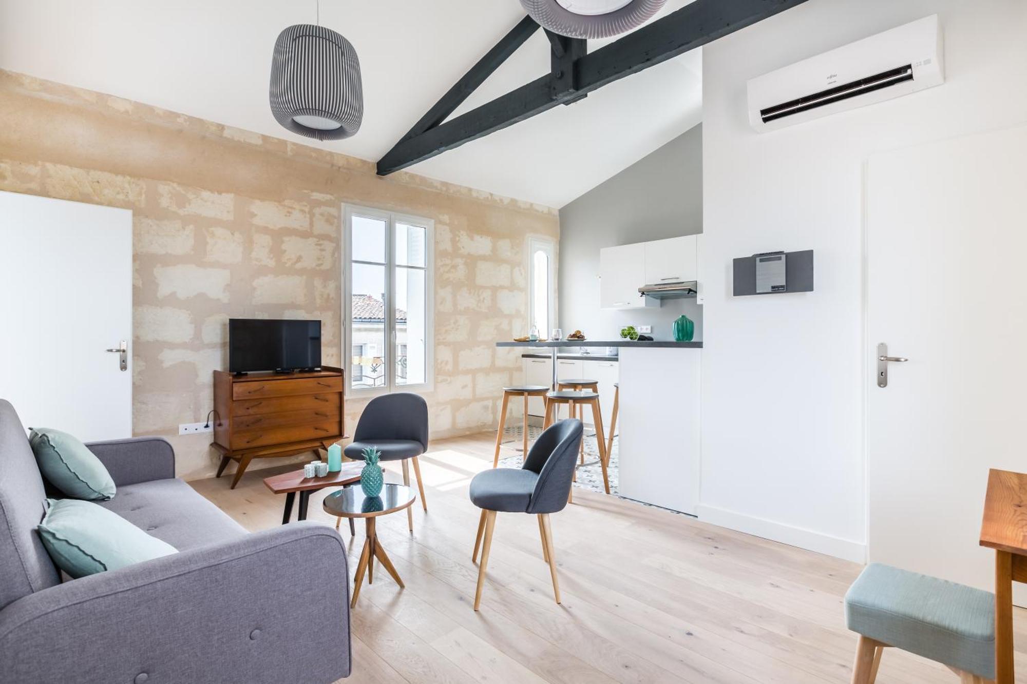 Magnifiques Appartements Climatises En Plein Coeur Des Chartrons Burdeos Exterior foto
