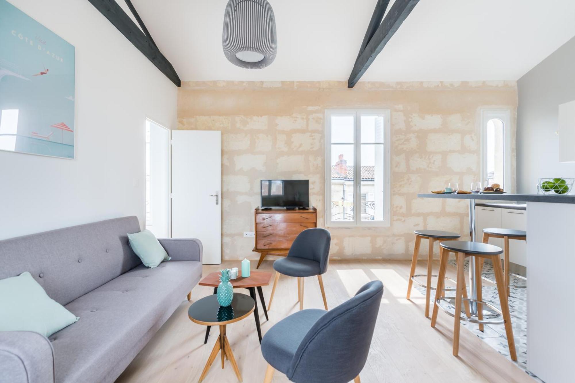 Magnifiques Appartements Climatises En Plein Coeur Des Chartrons Burdeos Exterior foto