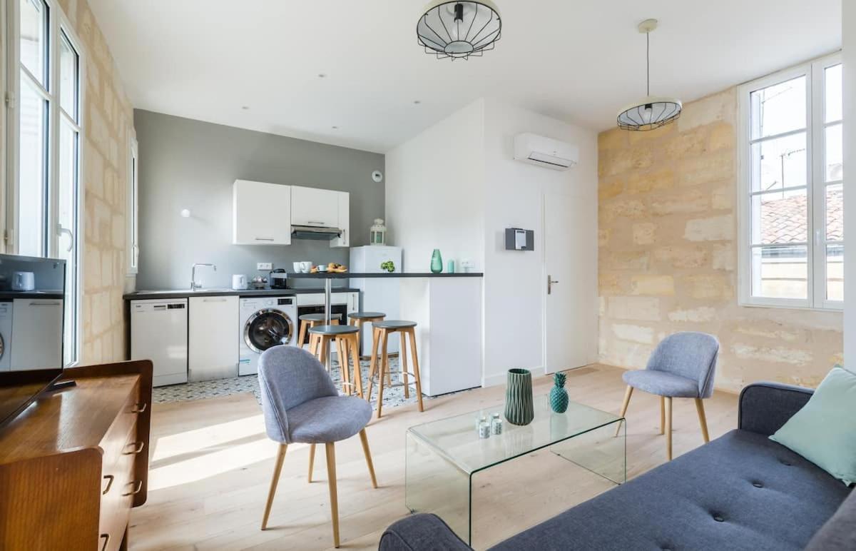 Magnifiques Appartements Climatises En Plein Coeur Des Chartrons Burdeos Exterior foto